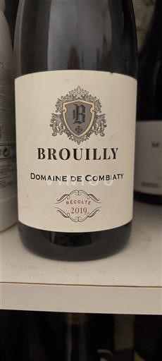 Beaujolais Brouilly Domaine Combiaty 2019