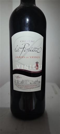 Bordeaux Graves-de-vayres La Pontête 2015