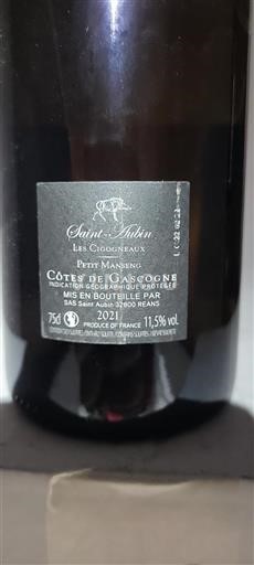 Sydvestfrankrig Côtes de Gascogne Saint-aubin Les Cigogneaux 2021