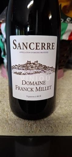 Vallée de la Loire Sancerre Franck Millet Non Millésimé