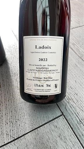 Bourgogne Ladoix Maison Capitaingagnerot 2022