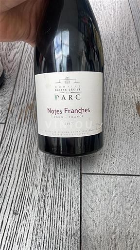 Languedoc Unspecified Domaine Sainte Cécile Du Parc Notes Franches 2017