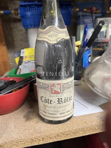 Vallée du Rhône Côte-rôtie Grand Cru Domaine Barge 1986