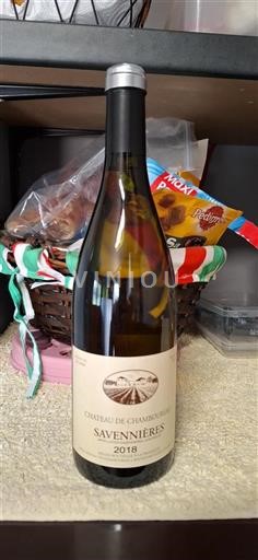Vallée de la Loire Savennières Château Chamboureau 2018