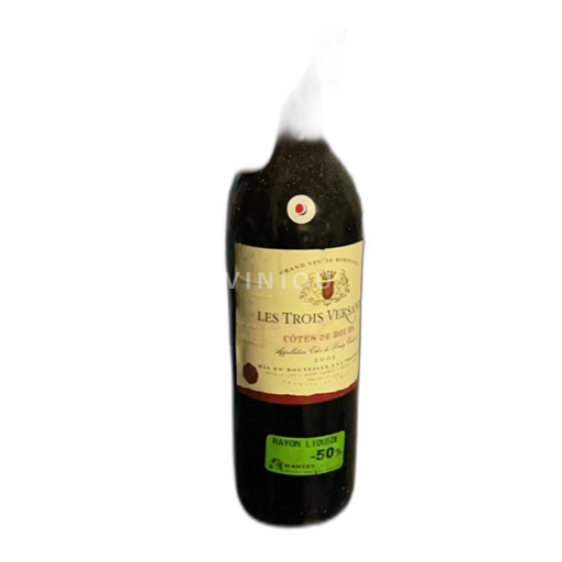Burdeos Côtes-de-bourg Les Trois Versants 2005