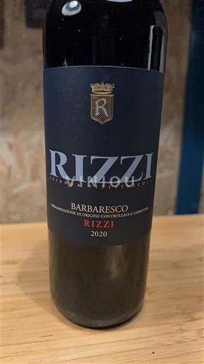 Piedmont Wines Barbaresco Rizzi 2020
