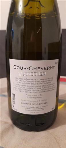 Údolí Loiry Cour-cheverny Domaine La Grange 2023