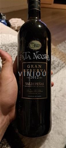 Castilla-La Mancha Valdepeñas Pata Negra Gran Reserva 2012