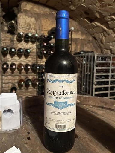 Bordeaux Lussac-Saint-Émilion Reyguillonnet 2015