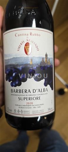 Piemonte Barbera d'Alba Cantina Rubbo Di Viberti Armando Superiore 2020