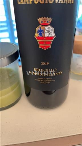 Tuscan Wines Brunello di Montalcino Campogiovanni 2019