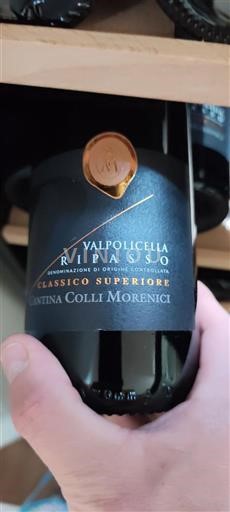 Vénétie Valpolicella Ripasso Cantina Colli Morenici Classico Superiore 2020