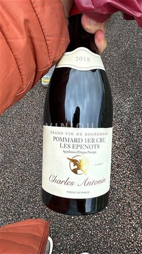 Burgundsko Pommard Premier Cru Charles Antonin Les Epenots 2018
