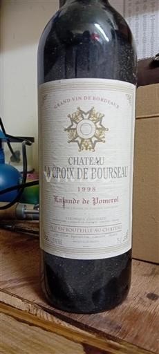 Bordeaux Lalande-de-Pomerol La Croix De Bourseau 1998