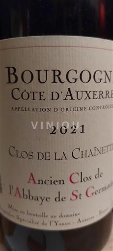 Bourgogne Ospecificerad Ancien Clos De L'abbaye De St Germain Clos de la Chaînette 2021