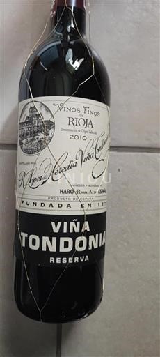 La Rioja Rioja R. López De Heredia Viña Tondonia 2010