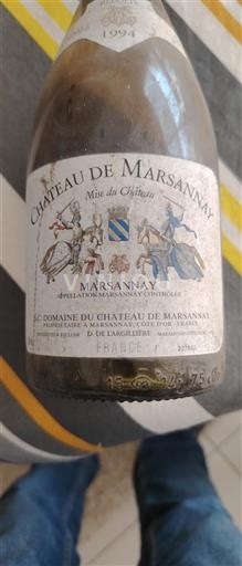 Borgogna Marsannay Château Marsannay Mise du Château 1994