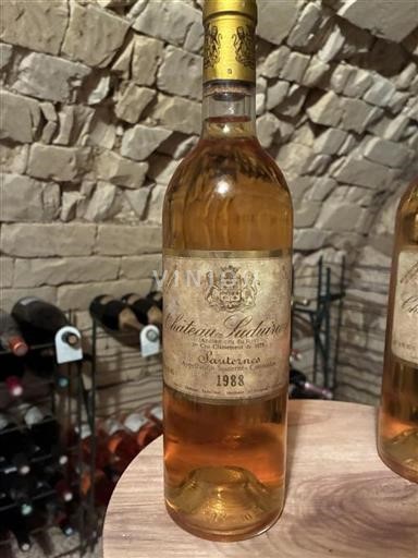 Bordeaux Sauternes Grand Cru Château Suduiraut 1988