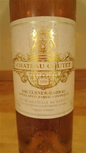 Bordeaux Barsac Premier Cru Château Coutet 1998