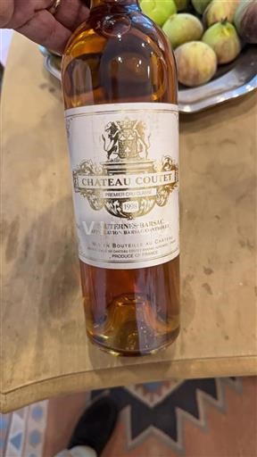 Bordeaux Barsac Premier Cru Château Coutet 1998