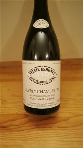 Bourgogne Gevrey-chambertin Sylvie Esmonin Vieilles Vignes 2017