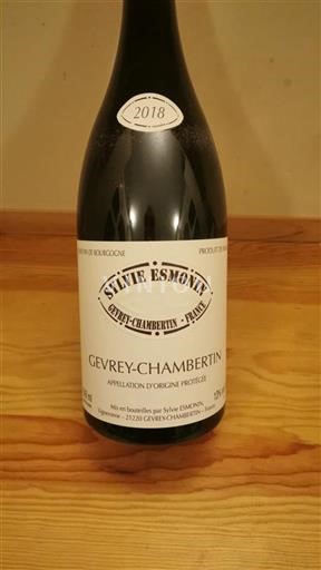 Bourgogne Gevrey-chambertin Sylvie Esmonin 2018