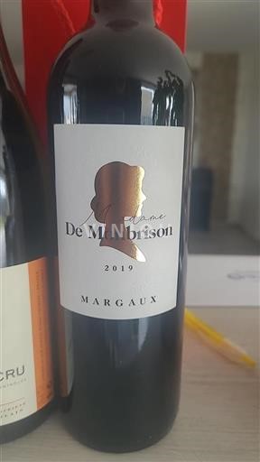 Bordeaux Margaux Château Monbrison Madame 2019
