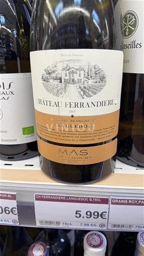 Languedoc Château Ferrandière Terre Blanche 2021