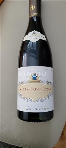 Vin Rouge sec Albert Bichot 2018 France Bourgogne Morey-saint-denis AOC