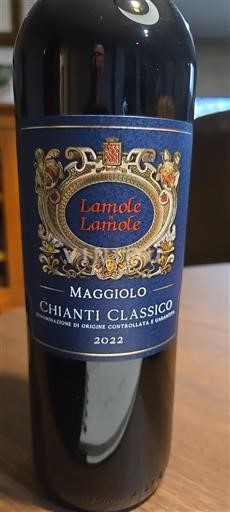 Toscane Chianti Classico Lamole Di Lamole Maggiolo 2022