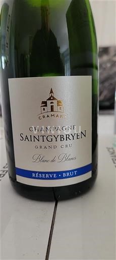 Champanhe Saint Gybrien Blanc de Blancs Réserve Brut Não Sazonado
