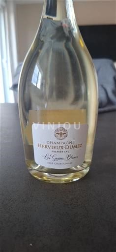 Champanhe Premier Cru Hervieuxdumez Les Grains Blancs 2022