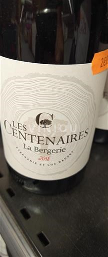 Rhône Valley Côtes du Rhône Les Centenaires La Bergerie 2018