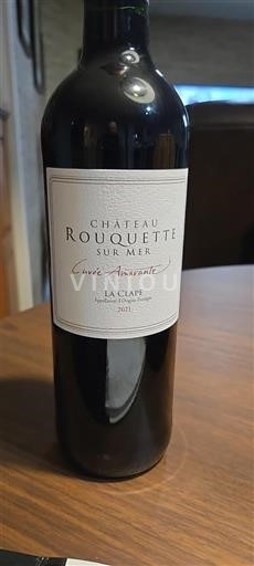 Languedoc La Clape Château Rouquette Sur Mer Amarante 2021