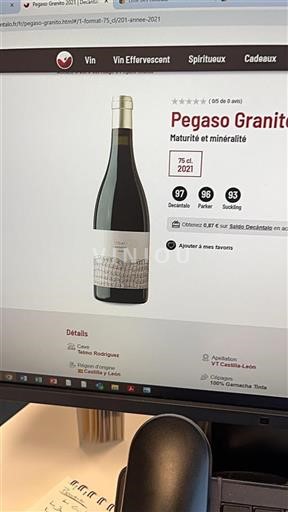 Castile and León Unspecified Telmo Rodríguez Pegaso Granito 2021