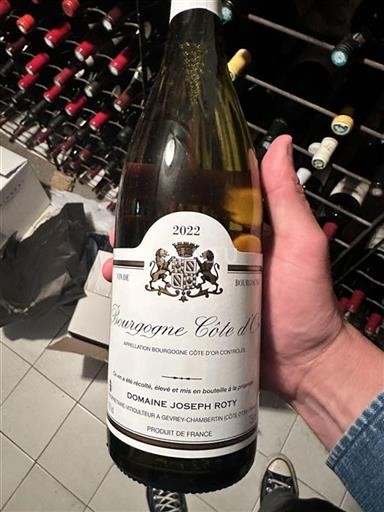 Burgundy Burgundy Côte d'Or Domaine Joseph Roty 2022