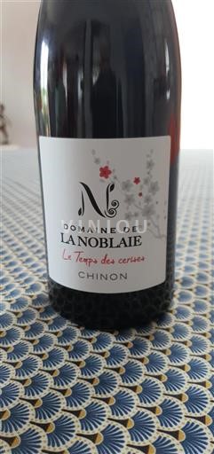 Loiretal Chinon Domaine La Noblaie Le Temps des cerises 2022