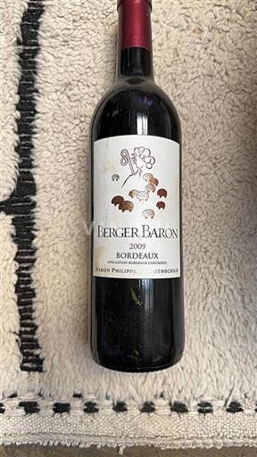 Bordeaux Baron Philippe De Rothschild Berger Baron 2009