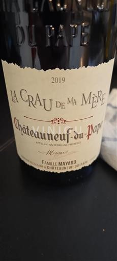 Rhônedalen Châteauneuf-du-Pape Famille Mayard La Crau de ma Mère 2019