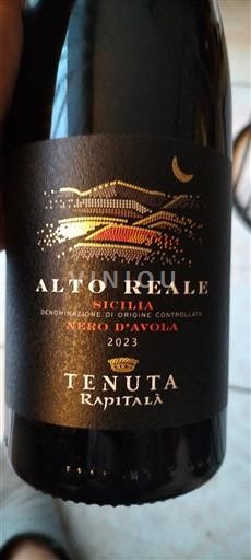 Sicilia Tenuta Rapitalà Alto Reale 2023