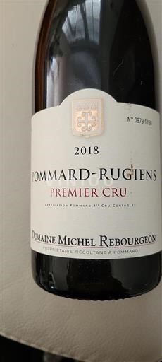 Burgundy Pommard Premier Cru Domaine Michel Rebourgeon Pommard-Rugiens 2018