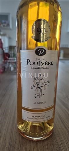Sydvestfrankrig Monbazillac Château Poulvère Le Caillou 2015