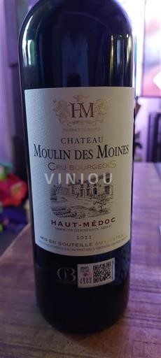 Bordeaux Haut-Médoc Château Moulin Des Moines 2021