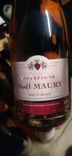 Champagne Noël Maury Brut Rosé Non Millésimé