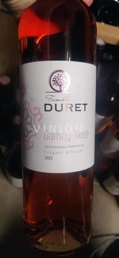 Loire-dalen Loiredalen Famille Duret Gamay Rosé 2023