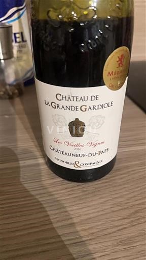 Valle del Ródano Châteauneuf-du-Pape. Château La Grande Gardiole Les Vieilles Vignes 2016