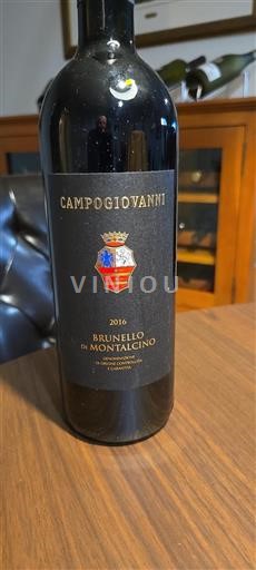 Tuscan Wines Brunello di Montalcino Campogiovanni 2016