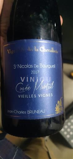 Vallée de la Loire Saint-Nicolas-De-Bourgueil Vignoble De La Chevallerie Martial Vieilles Vignes 2017