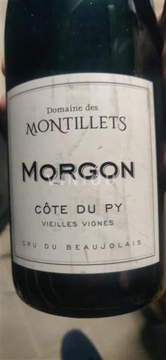 Beaujolais Morgon Domaine Des Montillets Côte du Py Vieilles Vignes 2019
