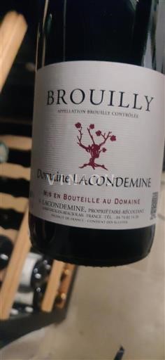 Beaujolais Brouilly Domaine Lacondemine 2024